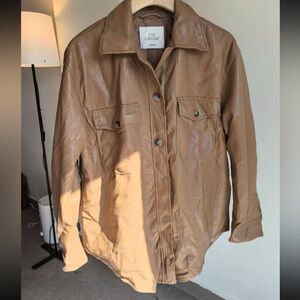 Wilfred Ganna Vegan Leather Jacket